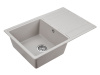 Кухонная мойка Paulmark FLUGEN 50-780 PM217850-GR 80х50 цвет серый